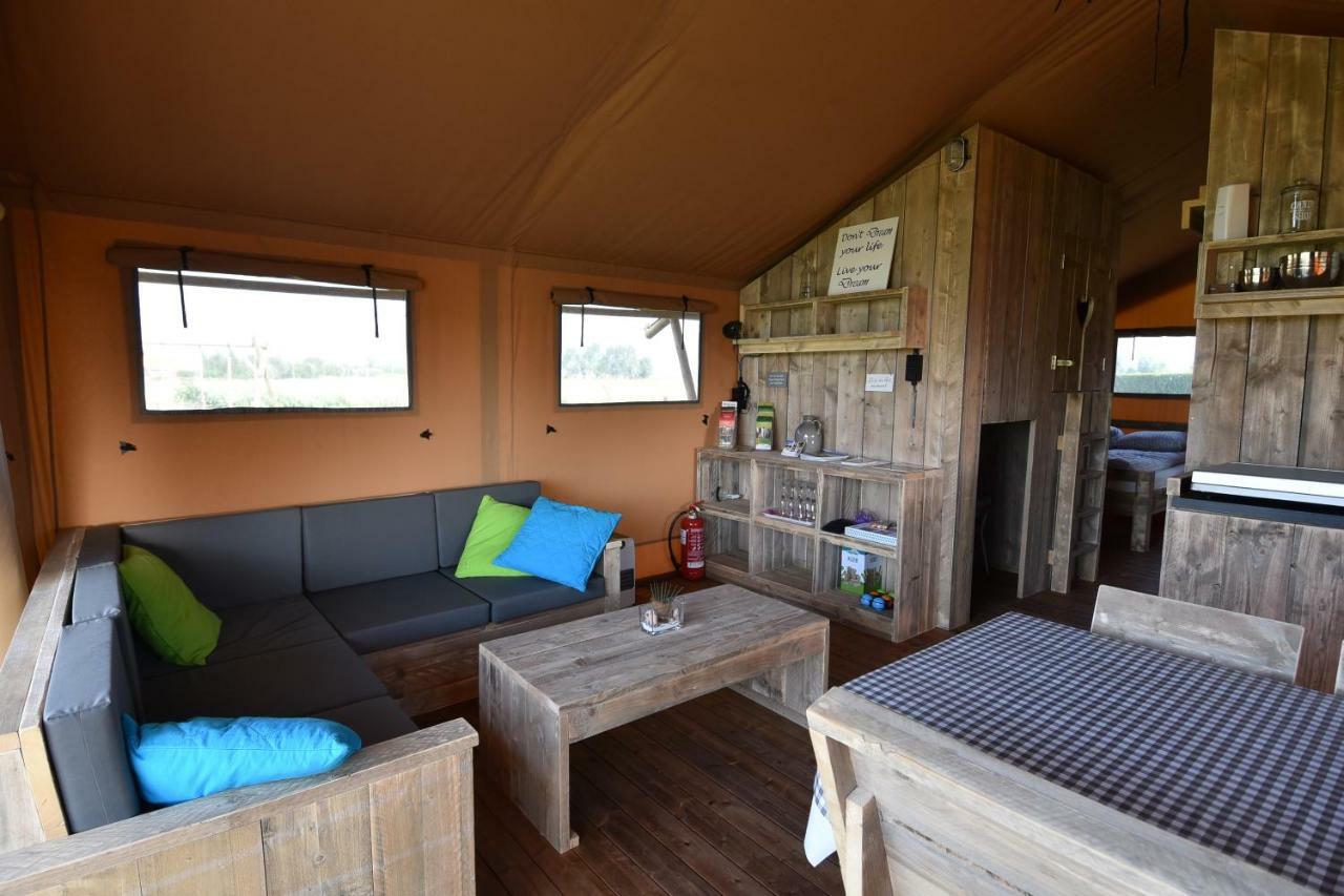 Glamping Aan De Vleterbeke Otel Vleteren Dış mekan fotoğraf
